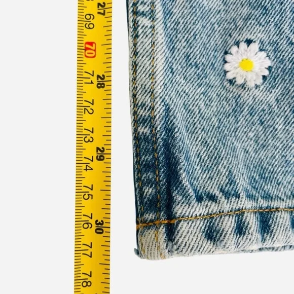 Sandro Paris Daisy Jeans Cottagecore Soft Girl Boho Embroidered EU 38 US
28 US 6 - Picture 14 of 15